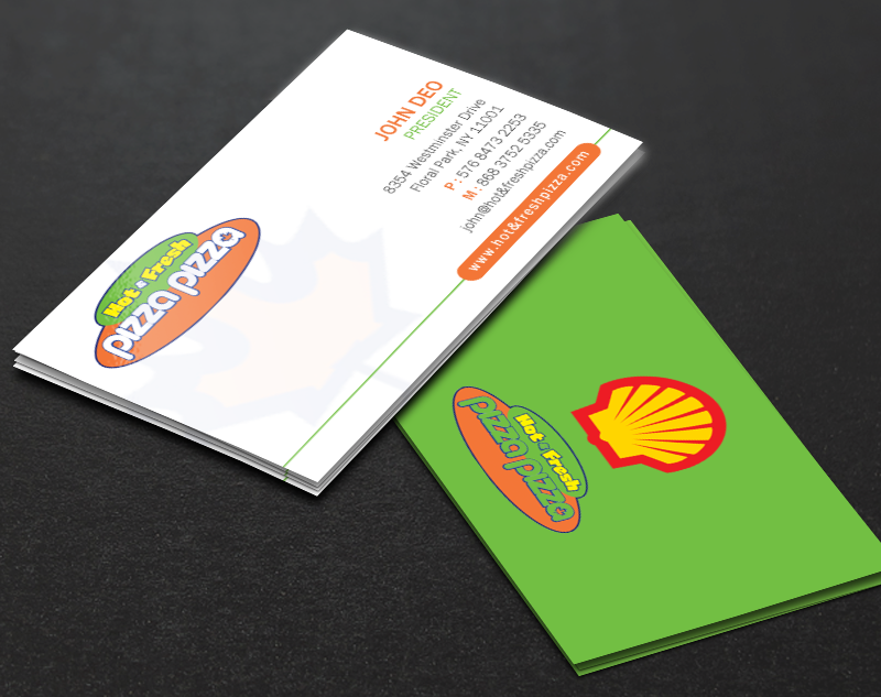 Visitenkarten-Design von Brand aid für Shell Gas Station | Design #14066156