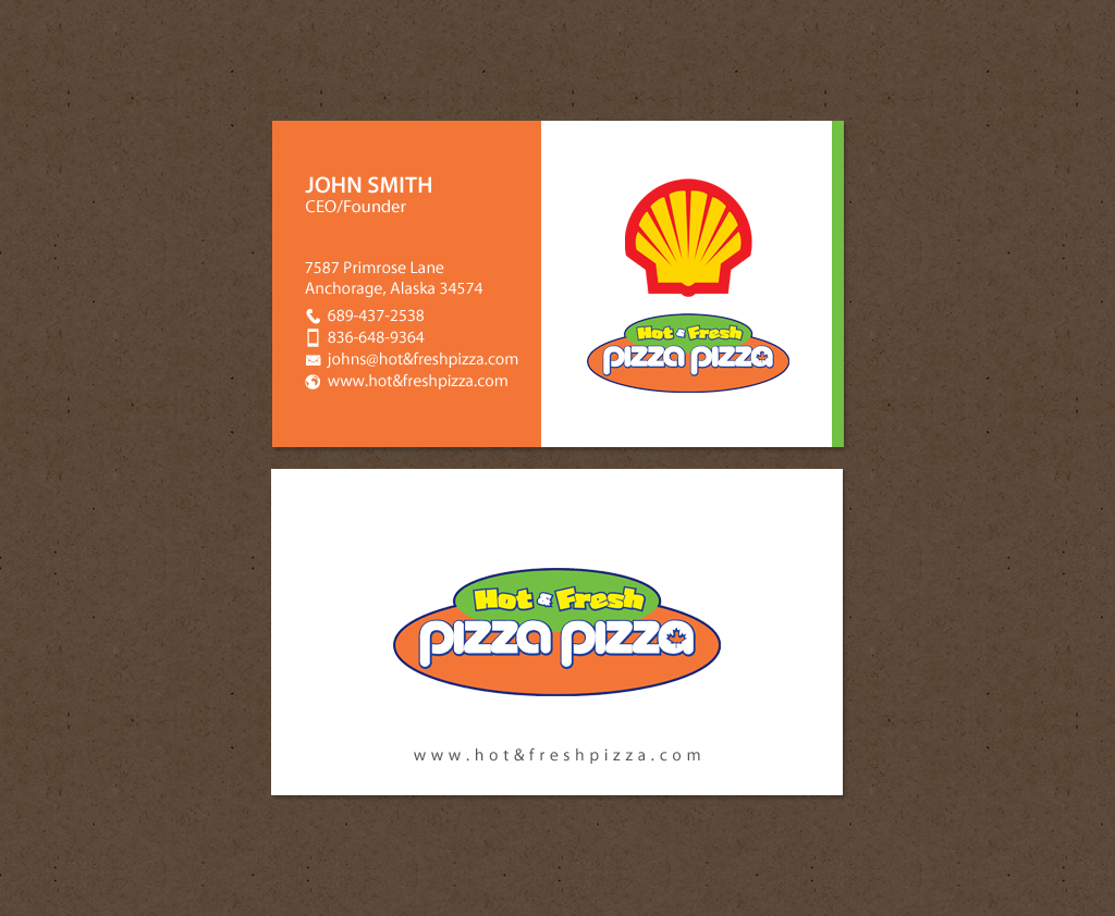 Business Card Design by chandrayaan.creative for Shell Gas Station | Design #14063913