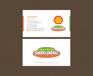 Business Card Design by chandrayaan.creative for Shell Gas Station | Design: #14063914