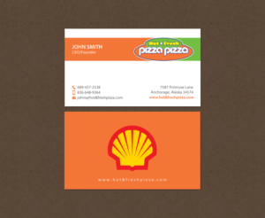 Business Card Design by chandrayaan.creative for Shell Gas Station | Design: #14063961