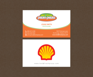 Business Card Design by chandrayaan.creative for Shell Gas Station | Design: #14063963