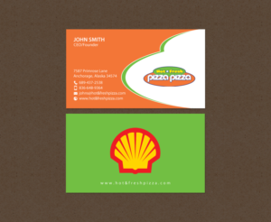Business Card Design by chandrayaan.creative for Shell Gas Station | Design: #14063981