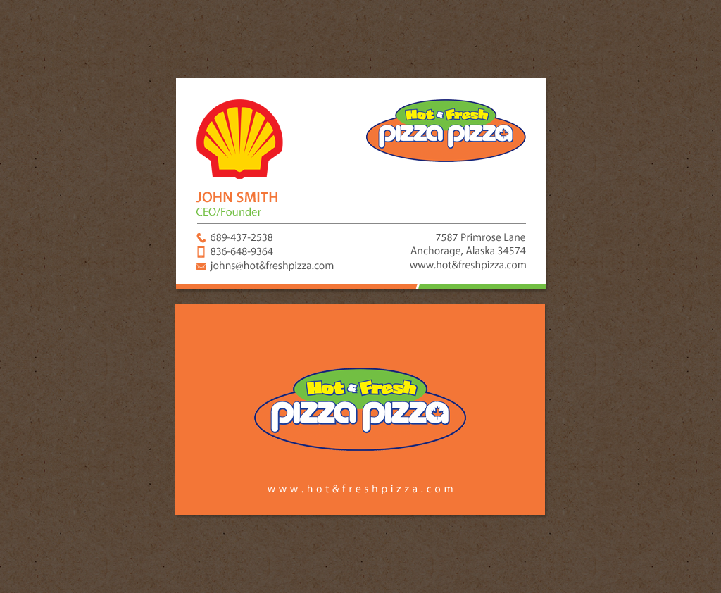 Business Card Design by chandrayaan.creative for Shell Gas Station | Design #14063982