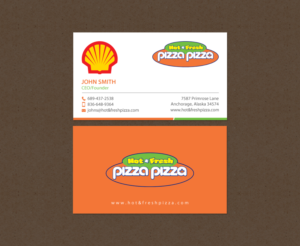 Business Card Design by chandrayaan.creative for Shell Gas Station | Design: #14063982