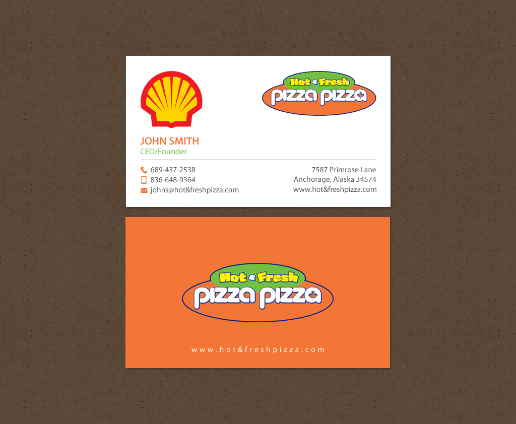 Business Card Design by chandrayaan.creative for Shell Gas Station | Design #14063985