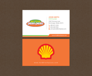 Business Card Design by chandrayaan.creative for Shell Gas Station | Design: #14063993