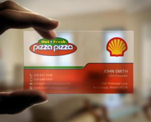 Business Card Design by chandrayaan.creative for Shell Gas Station | Design: #14063994