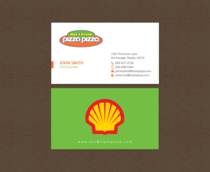 Business Card Design by chandrayaan.creative for Shell Gas Station | Design: #14063996