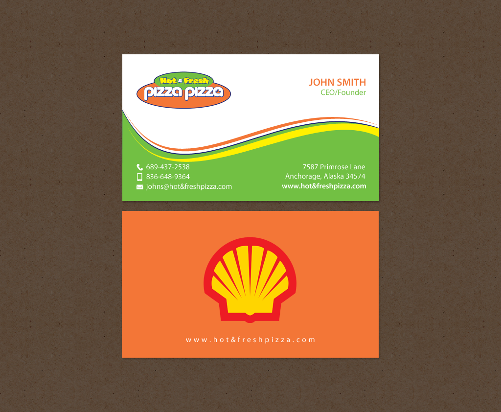 Business Card Design by chandrayaan.creative for Shell Gas Station | Design #14064482