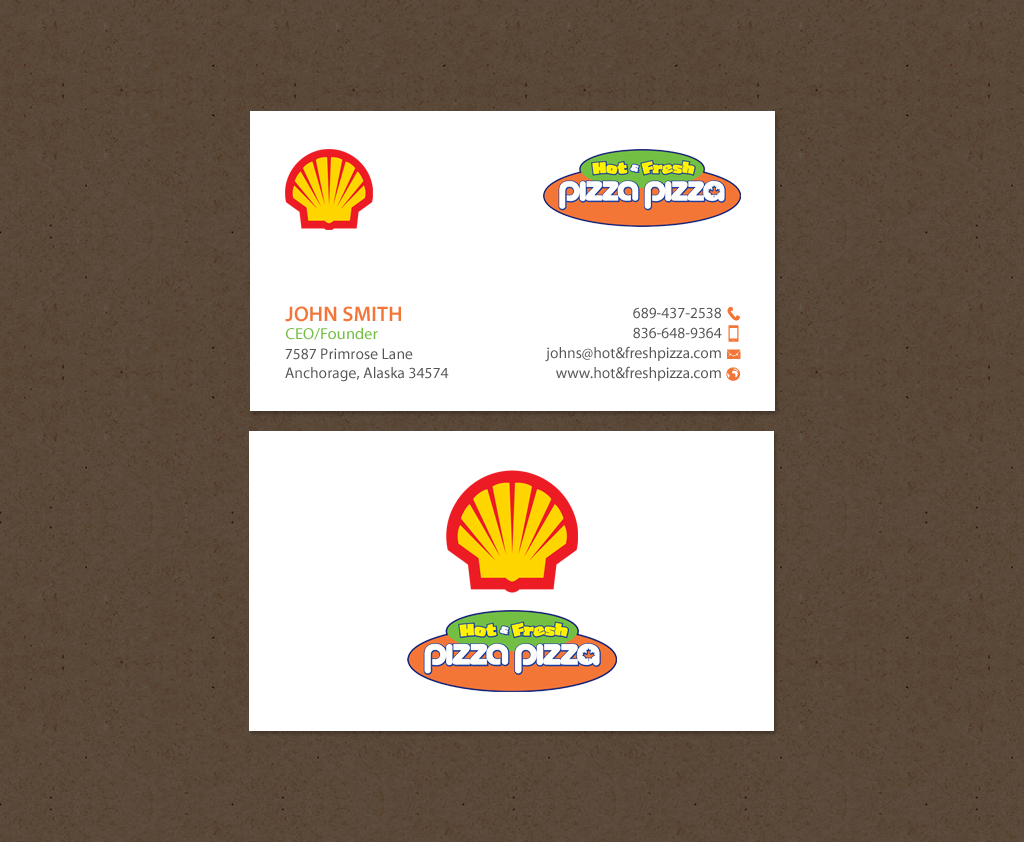 Business Card Design by chandrayaan.creative for Shell Gas Station | Design #14064483