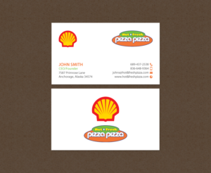 Business Card Design by chandrayaan.creative for Shell Gas Station | Design: #14064483