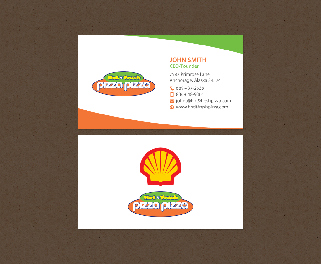 Business Card Design by chandrayaan.creative for Shell Gas Station | Design #14064484