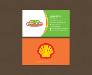 Business Card Design by chandrayaan.creative for Shell Gas Station | Design: #14064487