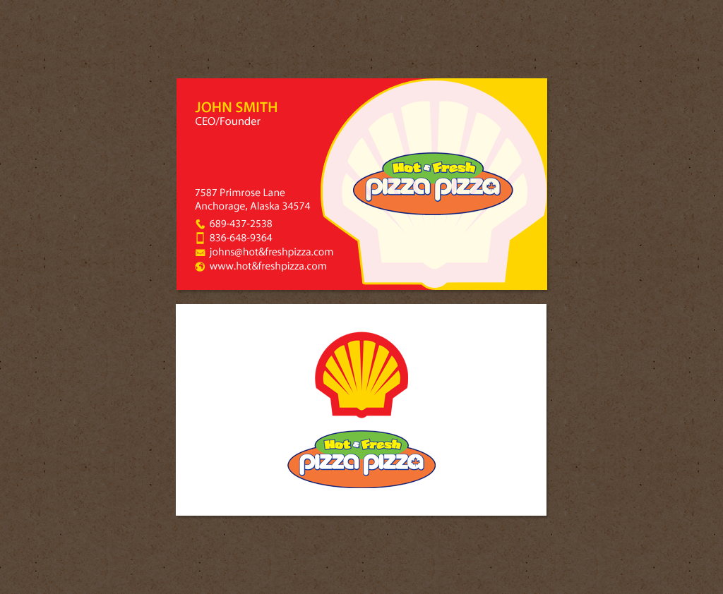 Business Card Design by chandrayaan.creative for Shell Gas Station | Design #14064492