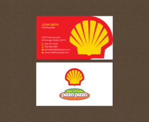 Business Card Design by chandrayaan.creative for Shell Gas Station | Design: #14064493