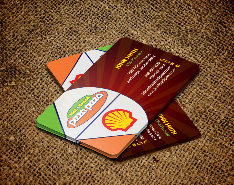 Business Card Design by chandrayaan.creative for Shell Gas Station | Design #14069858