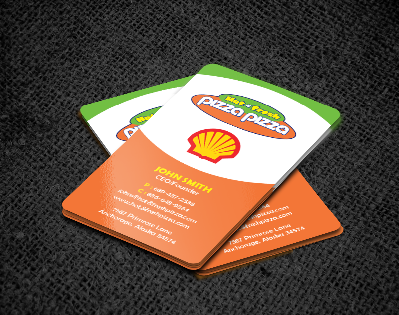Design de Carte de Visite par chandrayaan.creative pour Shell Gas Station | Design #14071191