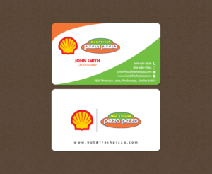 Business Card Design by chandrayaan.creative for Shell Gas Station | Design: #14100126