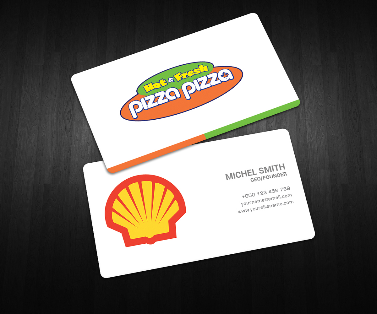 Design de Carte de Visite par Graphic Flame pour Shell Gas Station | Design #14069563