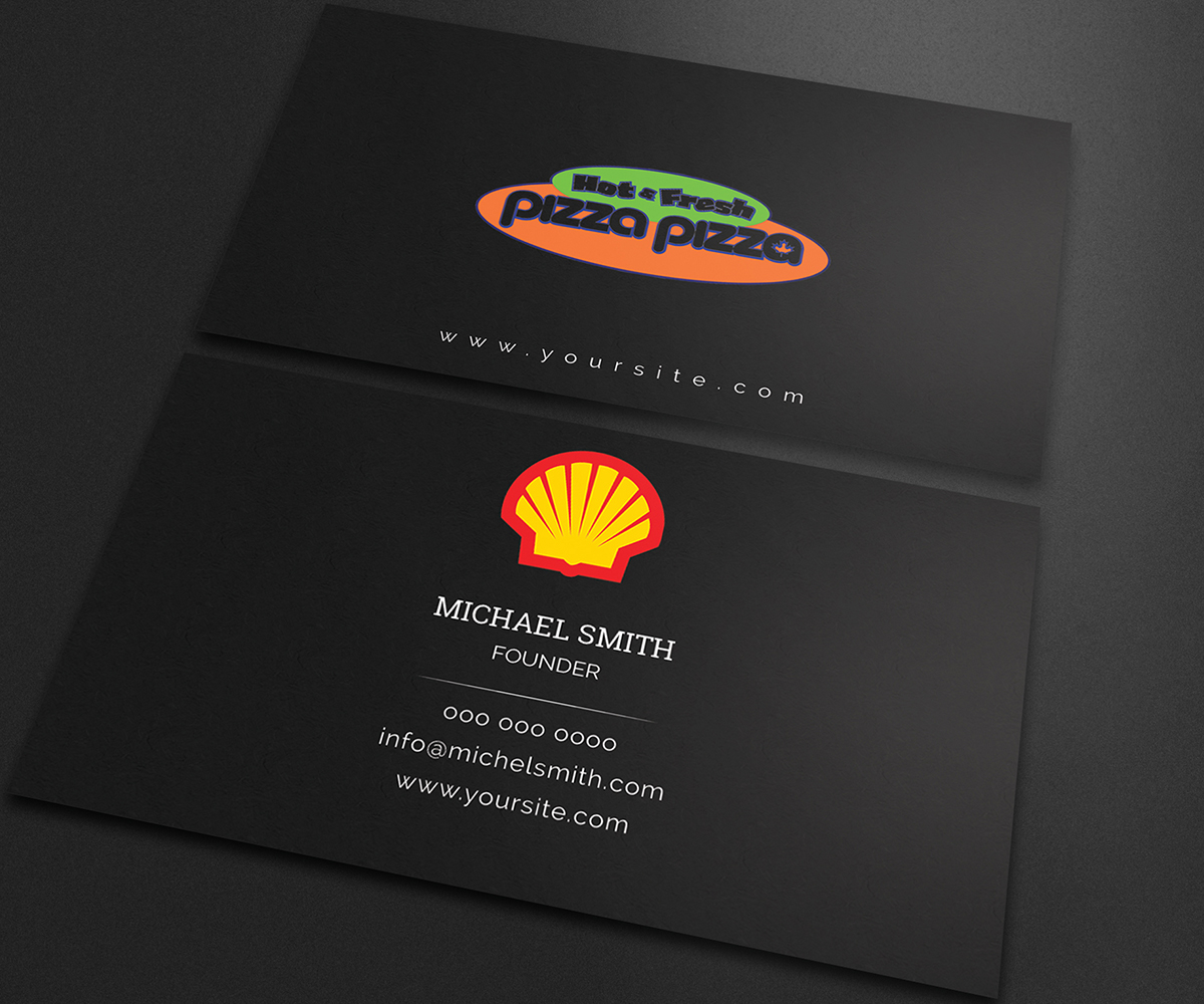 Diseño de Tarjeta de Presentación por Graphic Flame para Shell Gas Station | Diseño #14094695