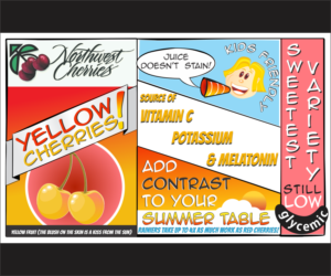 Flyer Design by Des!gn.Arts for Washington State Fruit Commission | Design #14030358