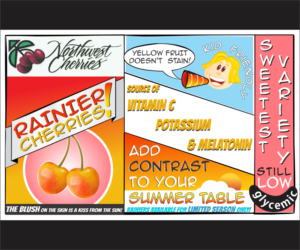 Flyer Design by Des!gn.Arts for Washington State Fruit Commission | Design: #14178528