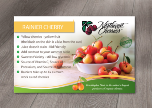 Flyer Design by alex989 for Washington State Fruit Commission | Design: #13995529