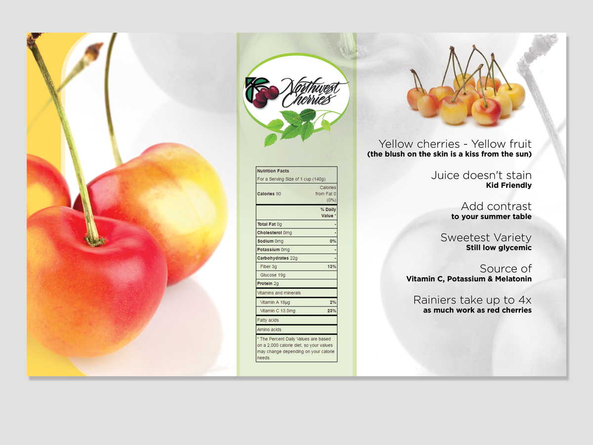 Flyer Design by LeonFX for Washington State Fruit Commission | Design #13997918
