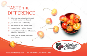Flyer Design by D Creative for Washington State Fruit Commission | Design: #14039175