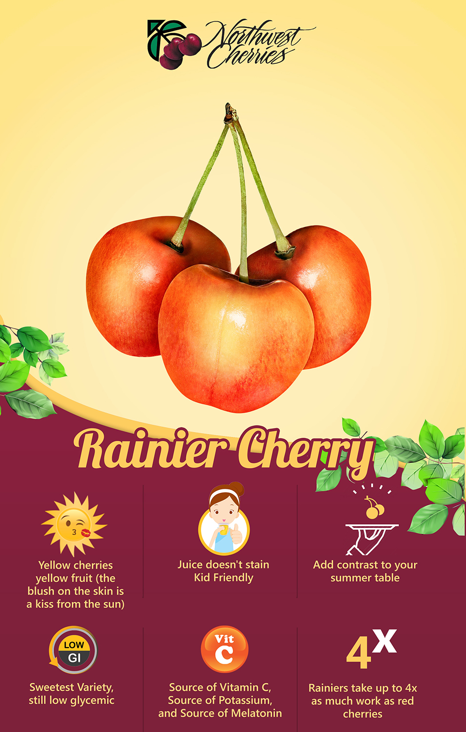 Flyer Design by AdyVR for Washington State Fruit Commission | Design #14039648