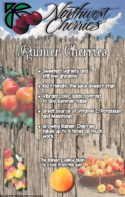 Flyer Design by Patrick Kotyuk for Washington State Fruit Commission | Design #13997356