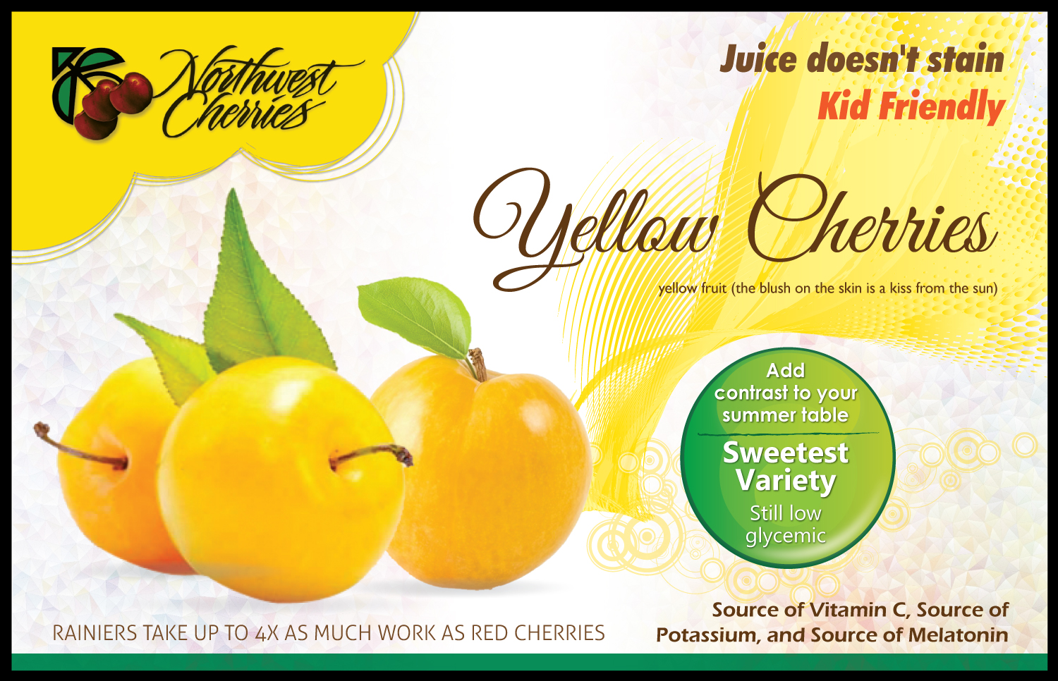 Flyer Design by meet007 for Washington State Fruit Commission | Design #14006055