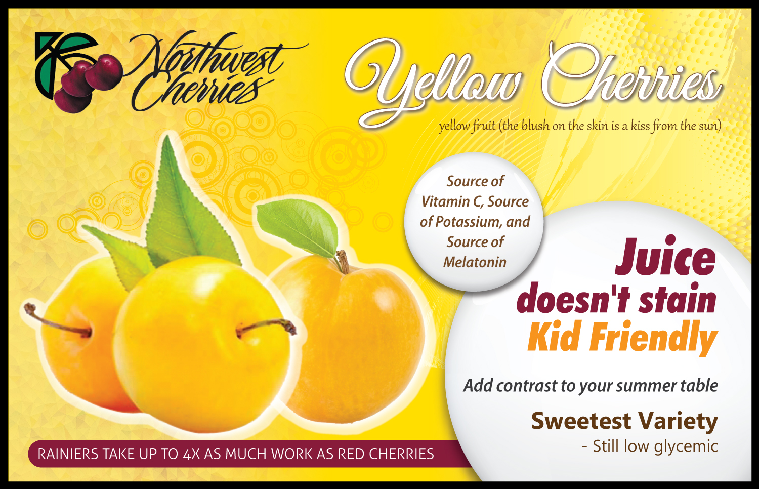 Flyer Design by meet007 for Washington State Fruit Commission | Design #14006900