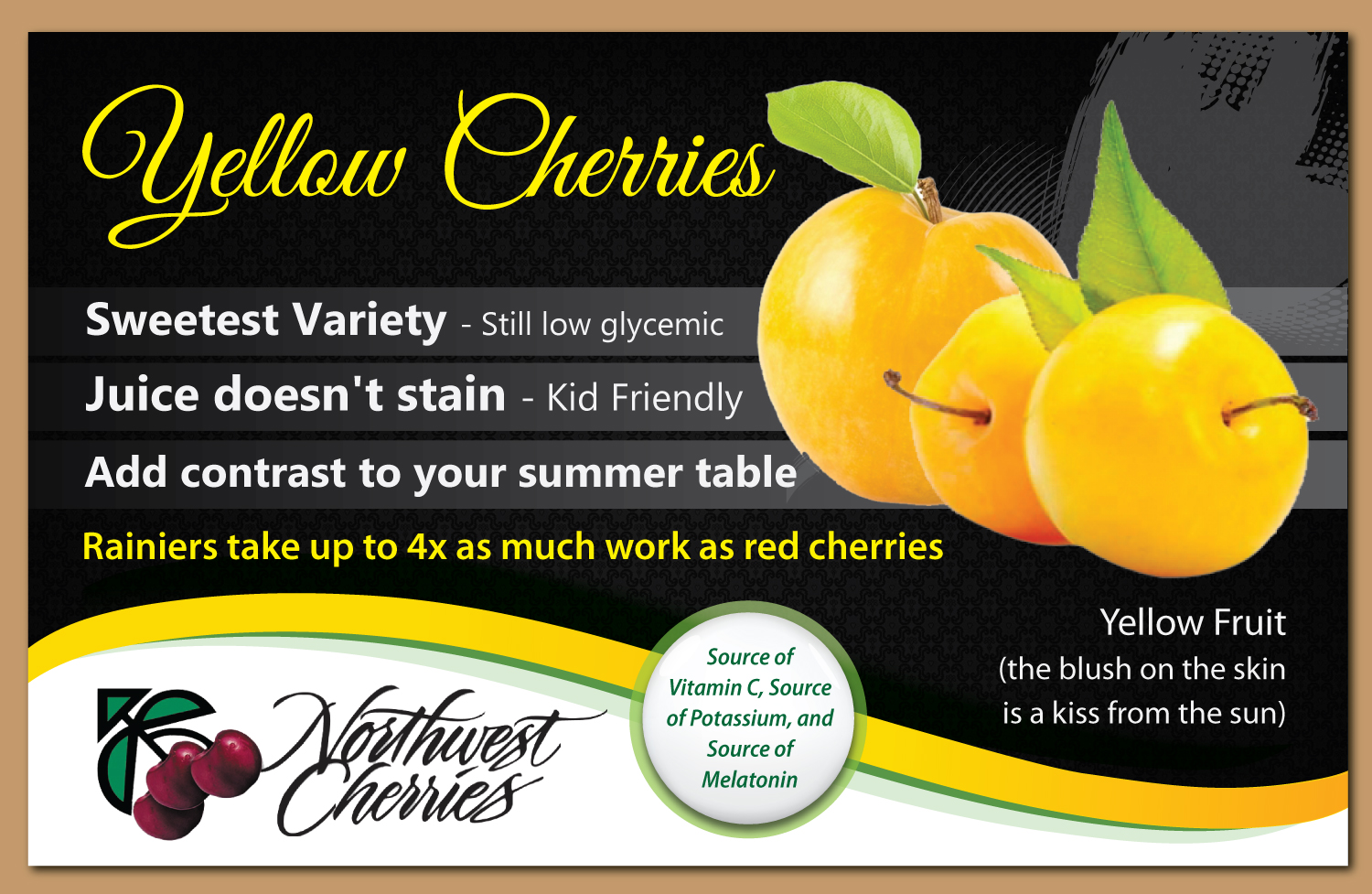 Flyer Design by meet007 for Washington State Fruit Commission | Design #14012952