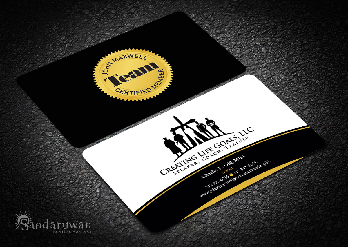 Visitenkarten-Design von Sandaruwan für Creating Life Goals LLC | Design #14422117