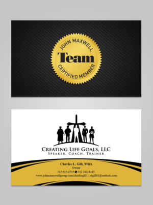 Business Card Design for Creating Life Goals, LLC | Business Card Design by Sandaruwan