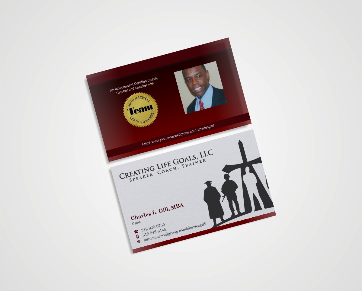 Diseño de Tarjeta de Presentación por INDIAN_Ashok para Creating Life Goals LLC | Diseño #14425650