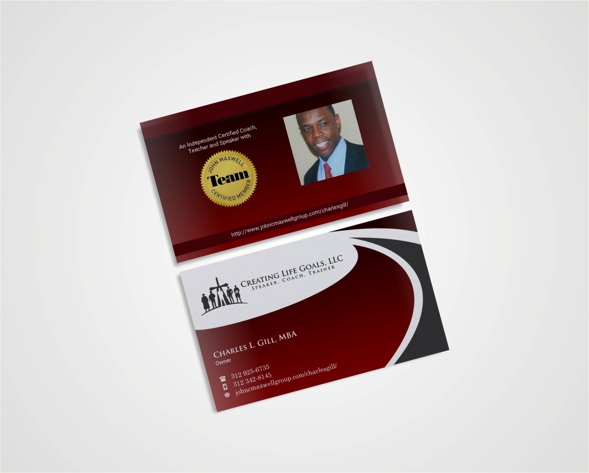 Diseño de Tarjeta de Presentación por INDIAN_Ashok para Creating Life Goals LLC | Diseño #14425651