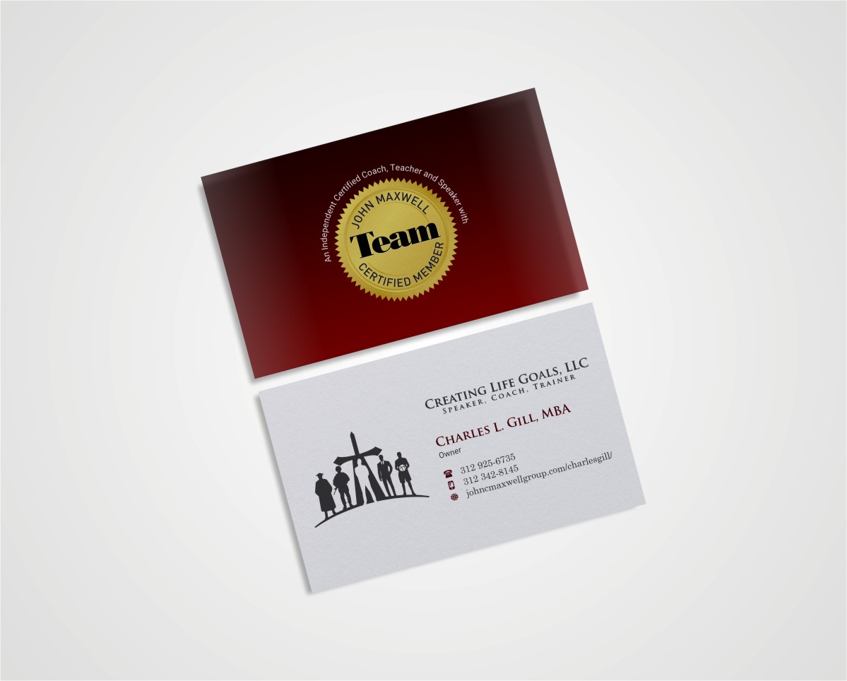 Business Card Design by INDIAN_Ashok for Creating Life Goals LLC | Design #14425656