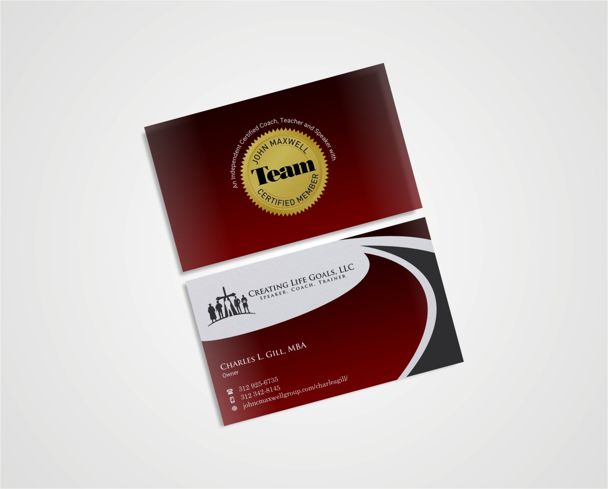 Diseño de Tarjeta de Presentación por INDIAN_Ashok para Creating Life Goals LLC | Diseño #14425665