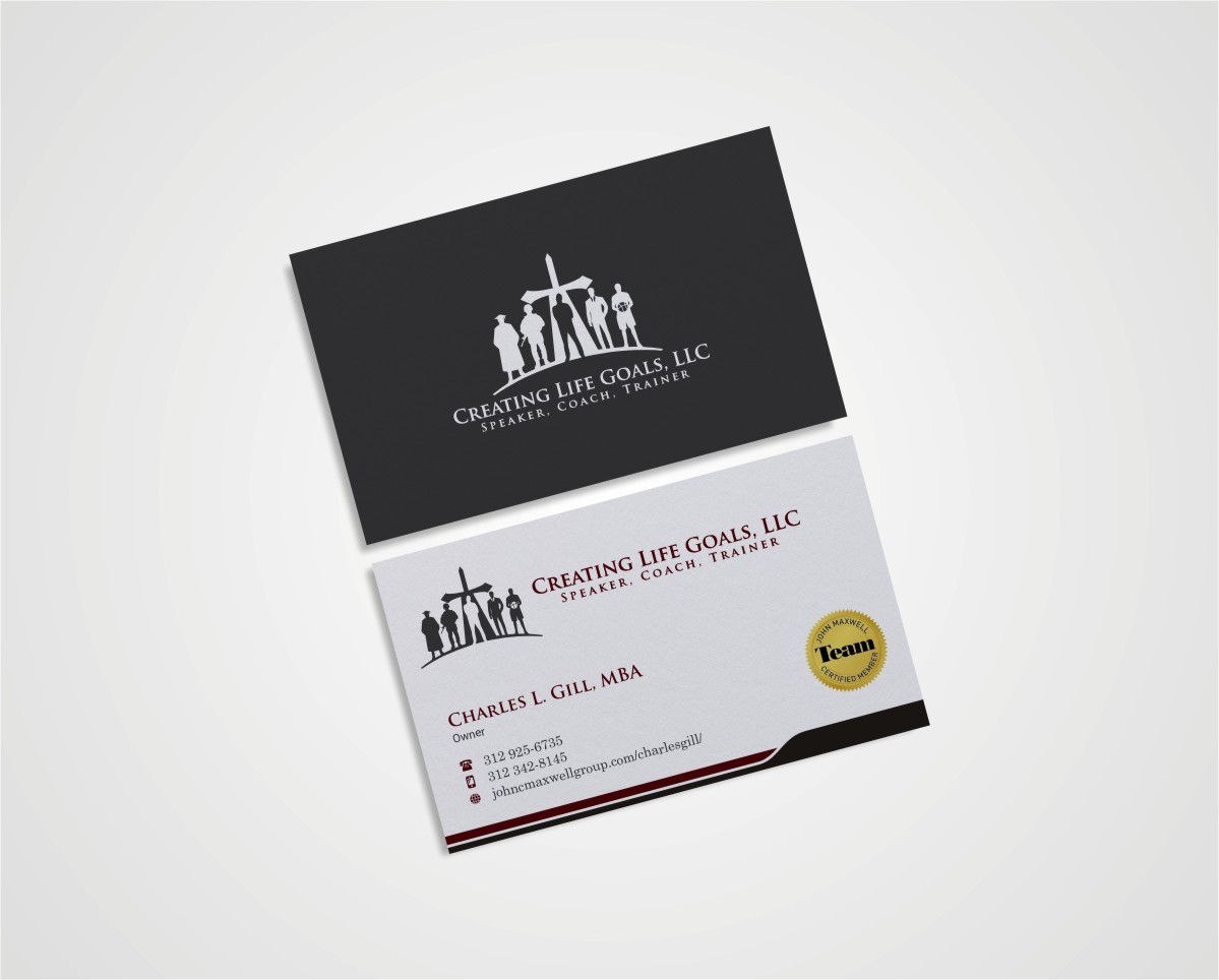 Diseño de Tarjeta de Presentación por INDIAN_Ashok para Creating Life Goals LLC | Diseño #14425672