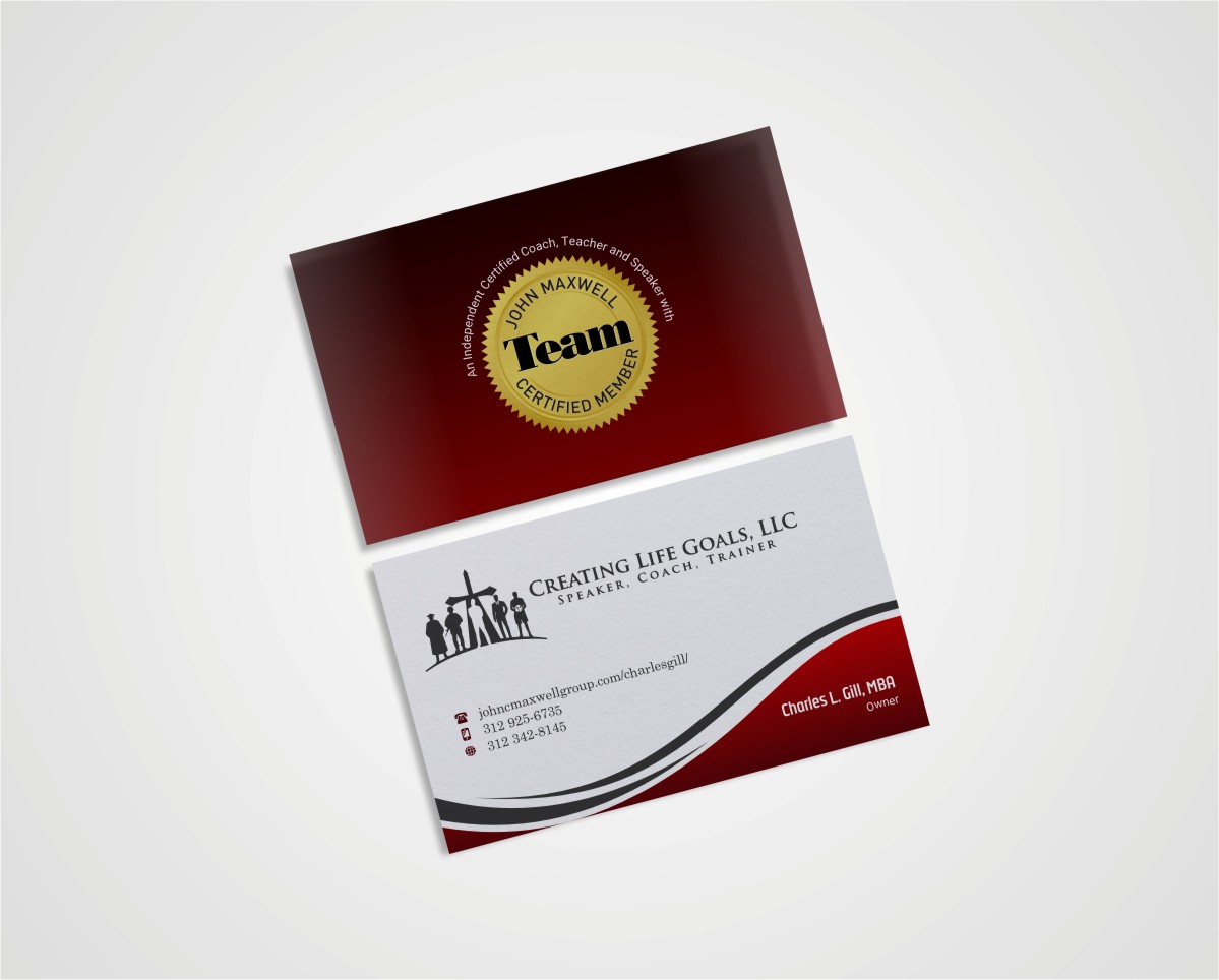 Diseño de Tarjeta de Presentación por INDIAN_Ashok para Creating Life Goals LLC | Diseño #14425673