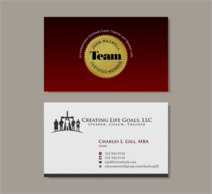 Business Card Design by INDIAN_Ashok for Creating Life Goals LLC | Design: #14445865
