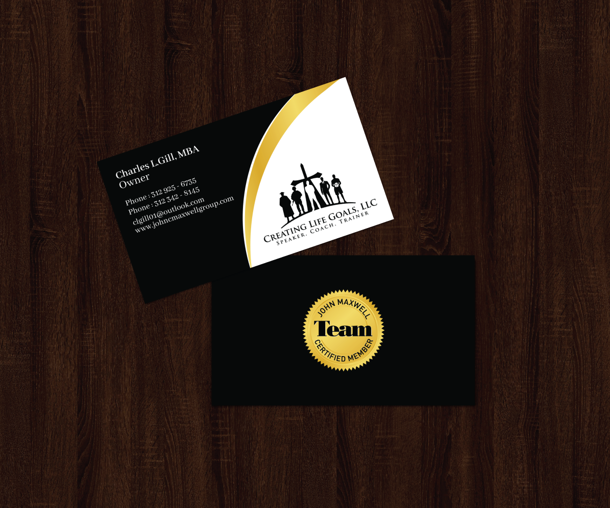 Business Card Design by JK18 for Creating Life Goals LLC | Design #14444750