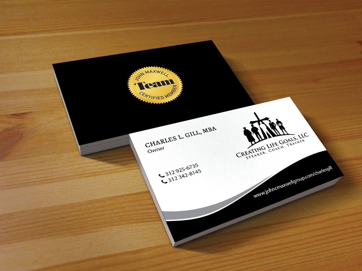 Diseño de Tarjeta de Presentación por Creations Box 2015 para Creating Life Goals LLC | Diseño #14429530