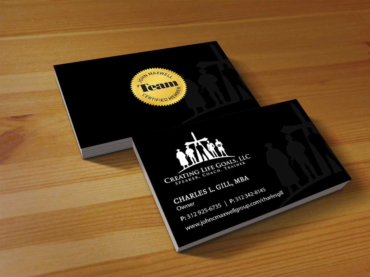 Diseño de Tarjeta de Presentación por Creations Box 2015 para Creating Life Goals LLC | Diseño #14429543