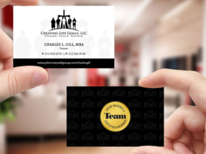 Business Card Design by Creations Box 2015 for Creating Life Goals LLC | Design: #14429544
