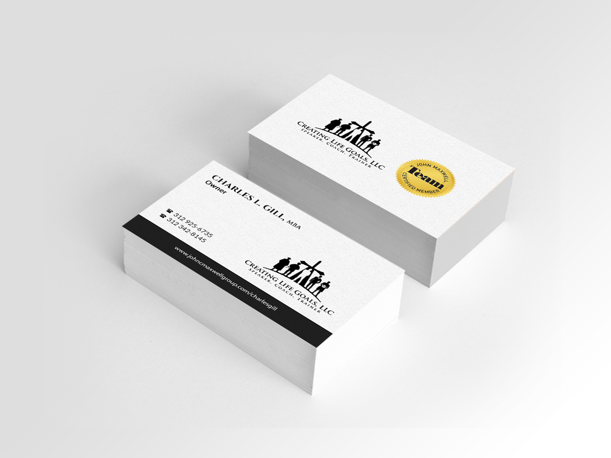 Diseño de Tarjeta de Presentación por Creations Box 2015 para Creating Life Goals LLC | Diseño #14429548