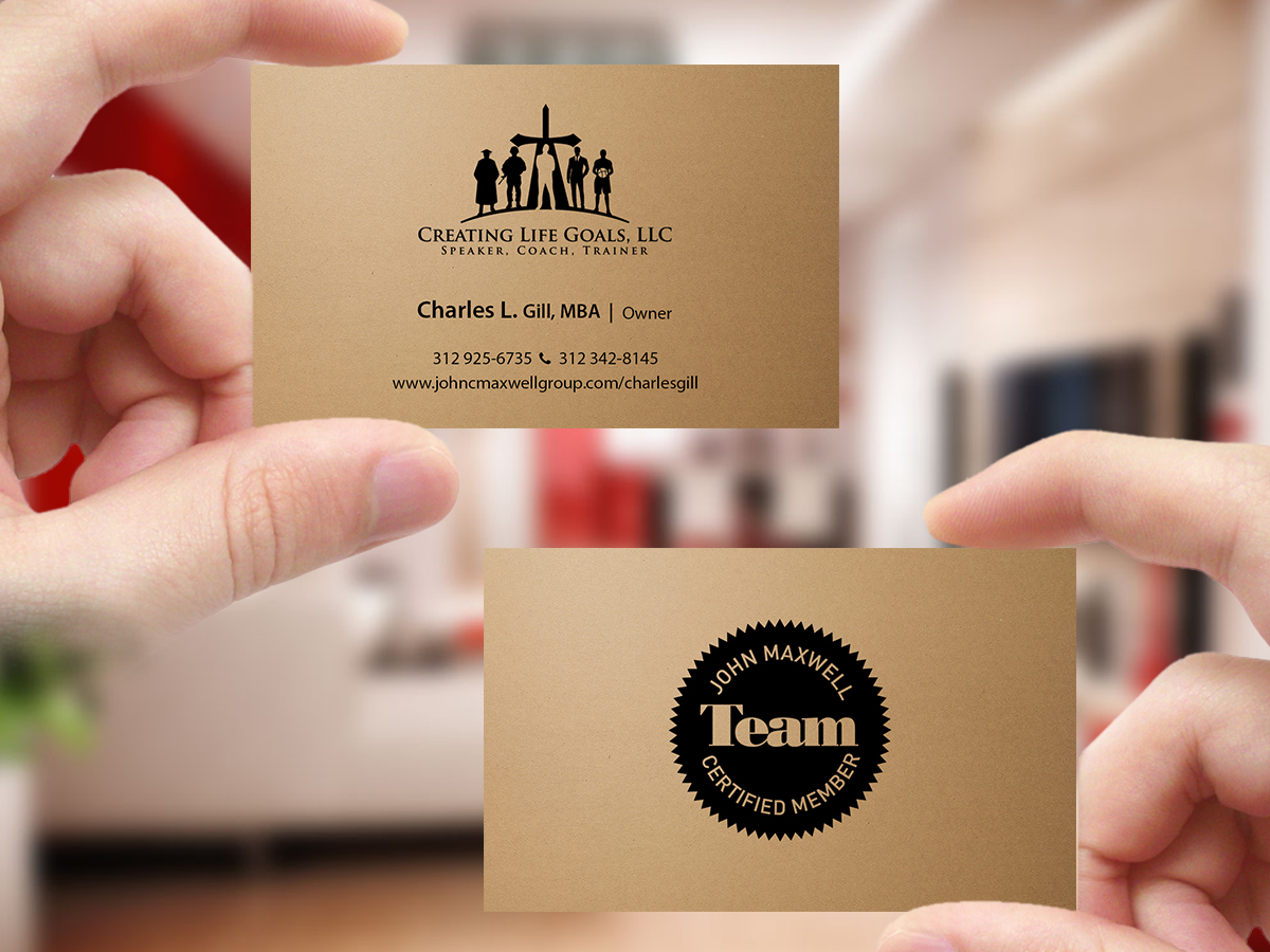 Business Card Design by Creations Box 2015 for Creating Life Goals LLC | Design #14434262