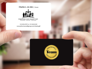 Business Card Design by Creations Box 2015 for Creating Life Goals LLC | Design: #14434266
